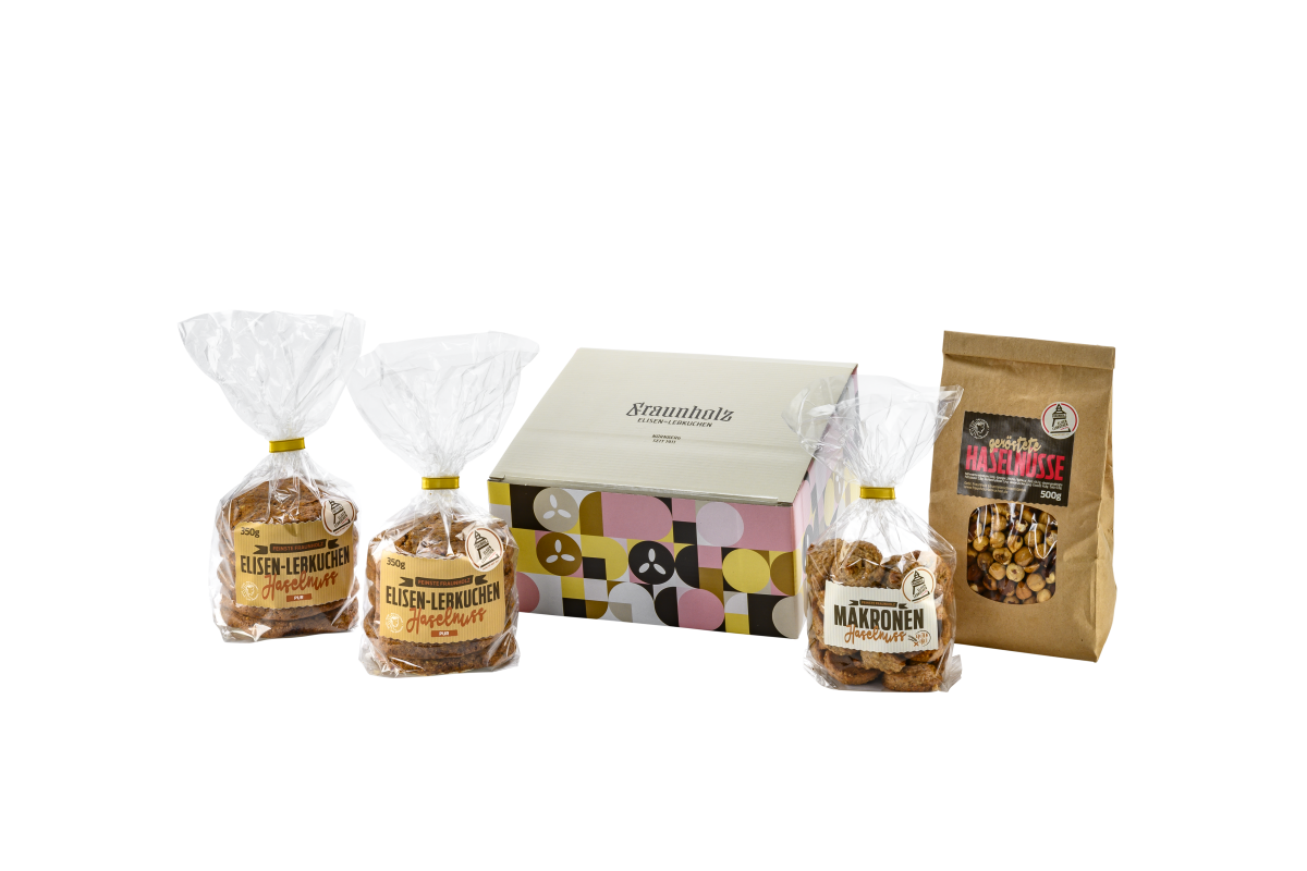 Haselnuss-Pastell-Box