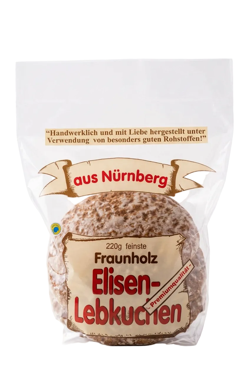 Original Elisen-Lebkuchen "Zuckerglasiert" 3er Beutel