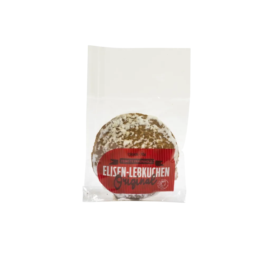 Original Elisen-Lebkuchen "Zuckerglasiert" einzeln verpackt