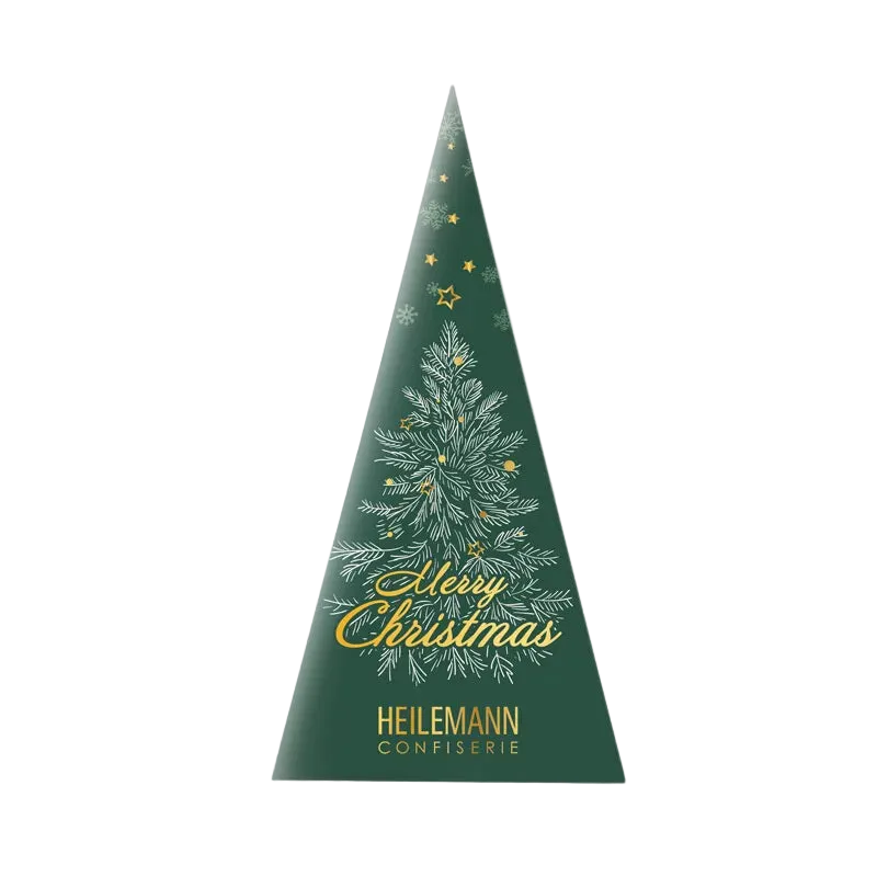 Heilemann Tannenbaum "Merry Christmas" mit Nougat-Kugeln