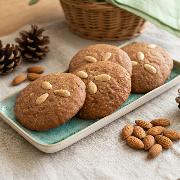 Mandel Elisen-Lebkuchen pur