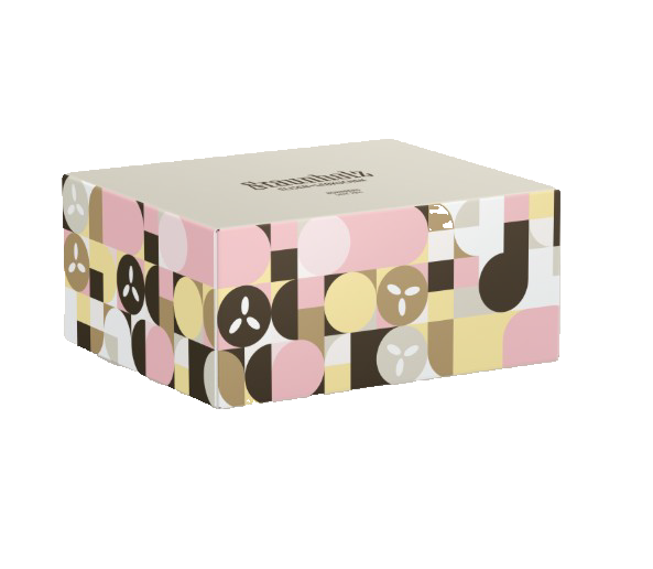 Haselnuss-Pastell-Box