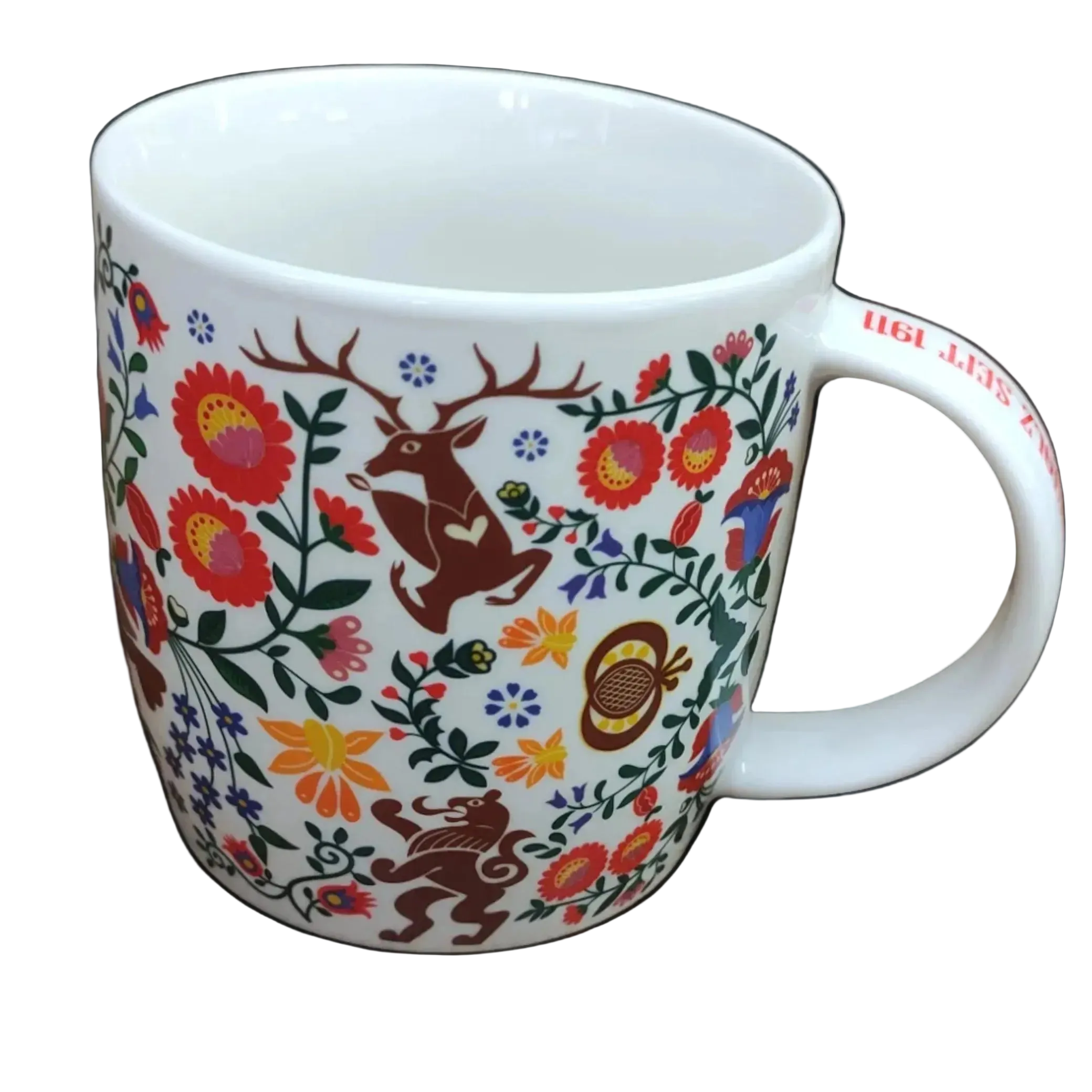 Kaffee Tasse Stickmuster