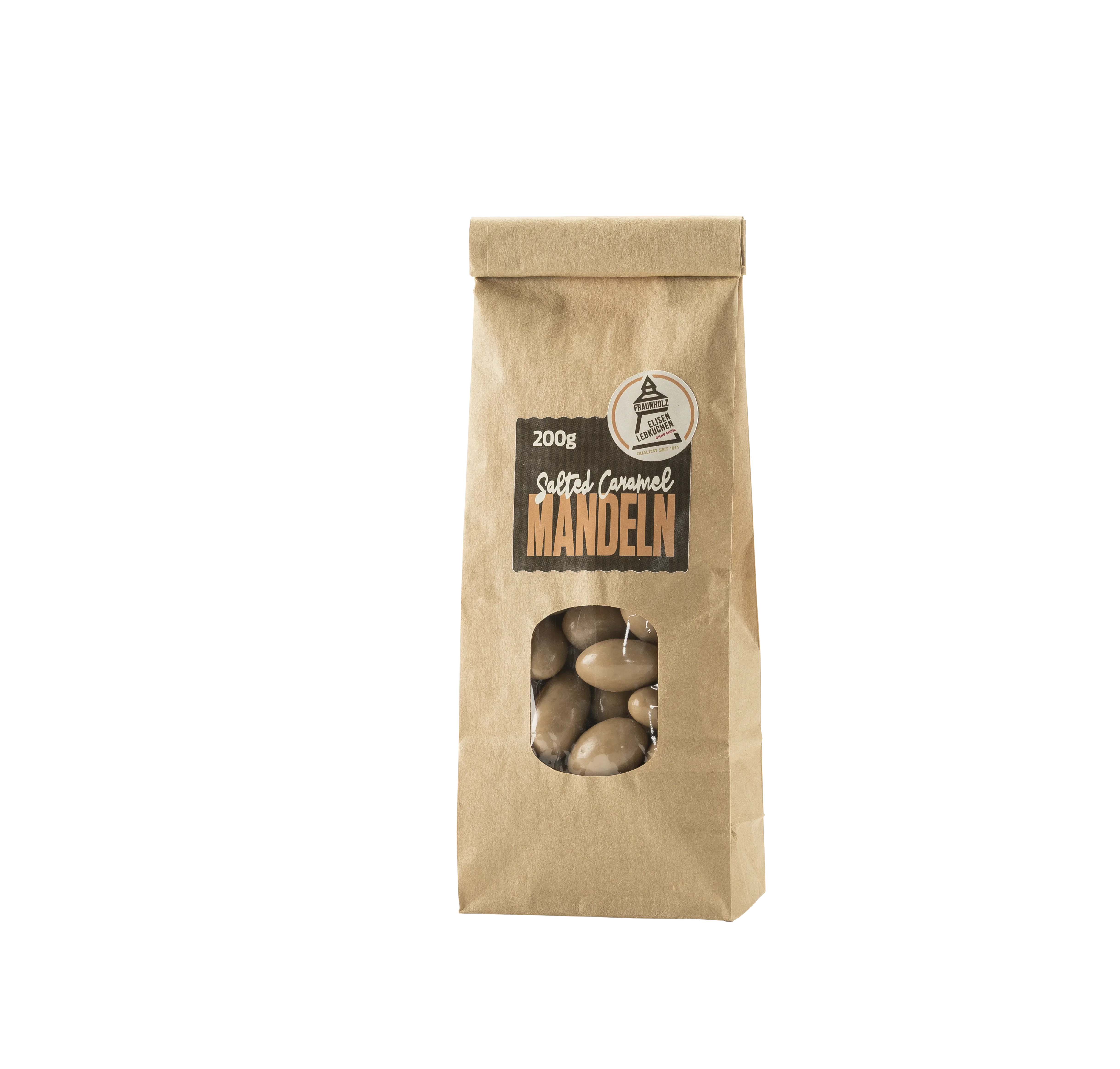 Mandelkerne Salziges Karamell schokoliert 200g