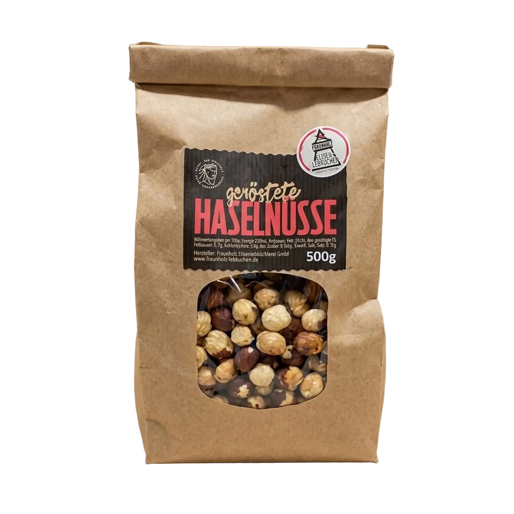 Geröstete Haselnüsse