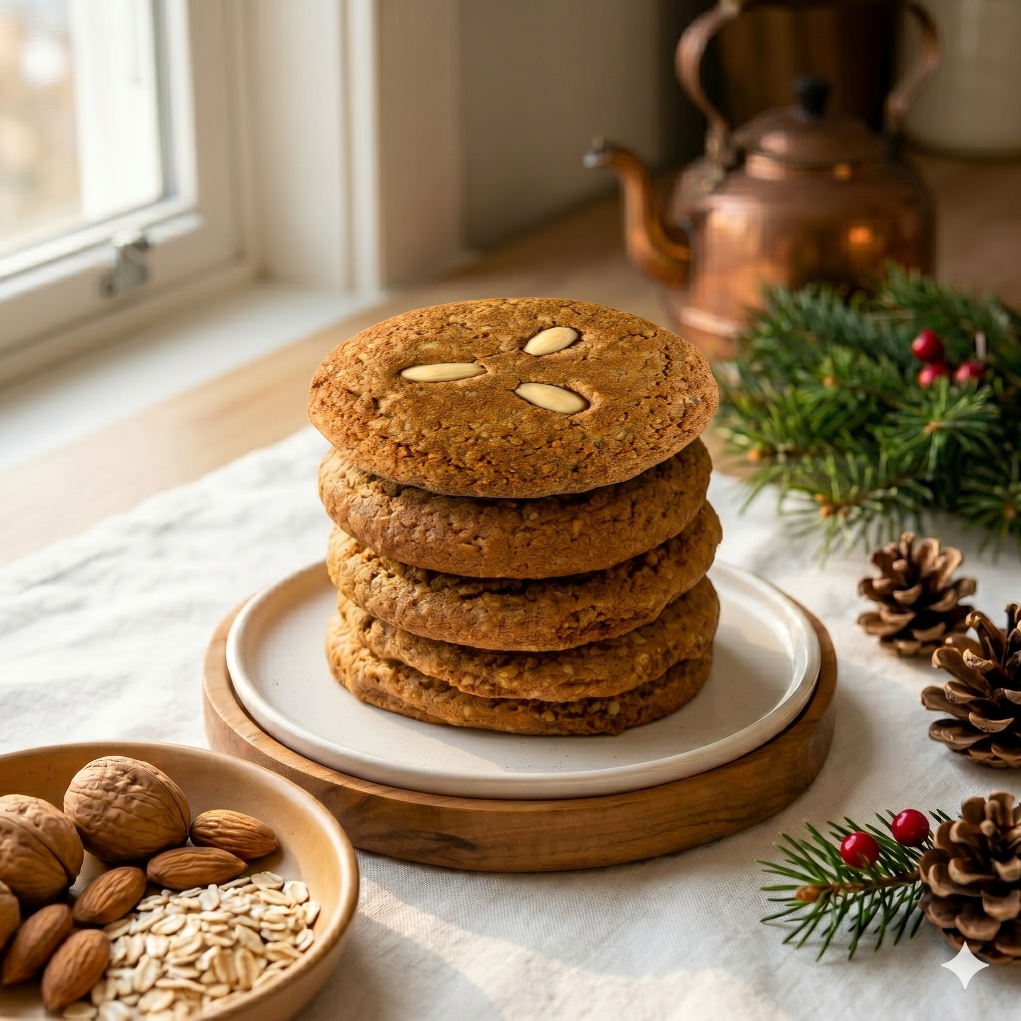 Mandel Elisen-Lebkuchen pur