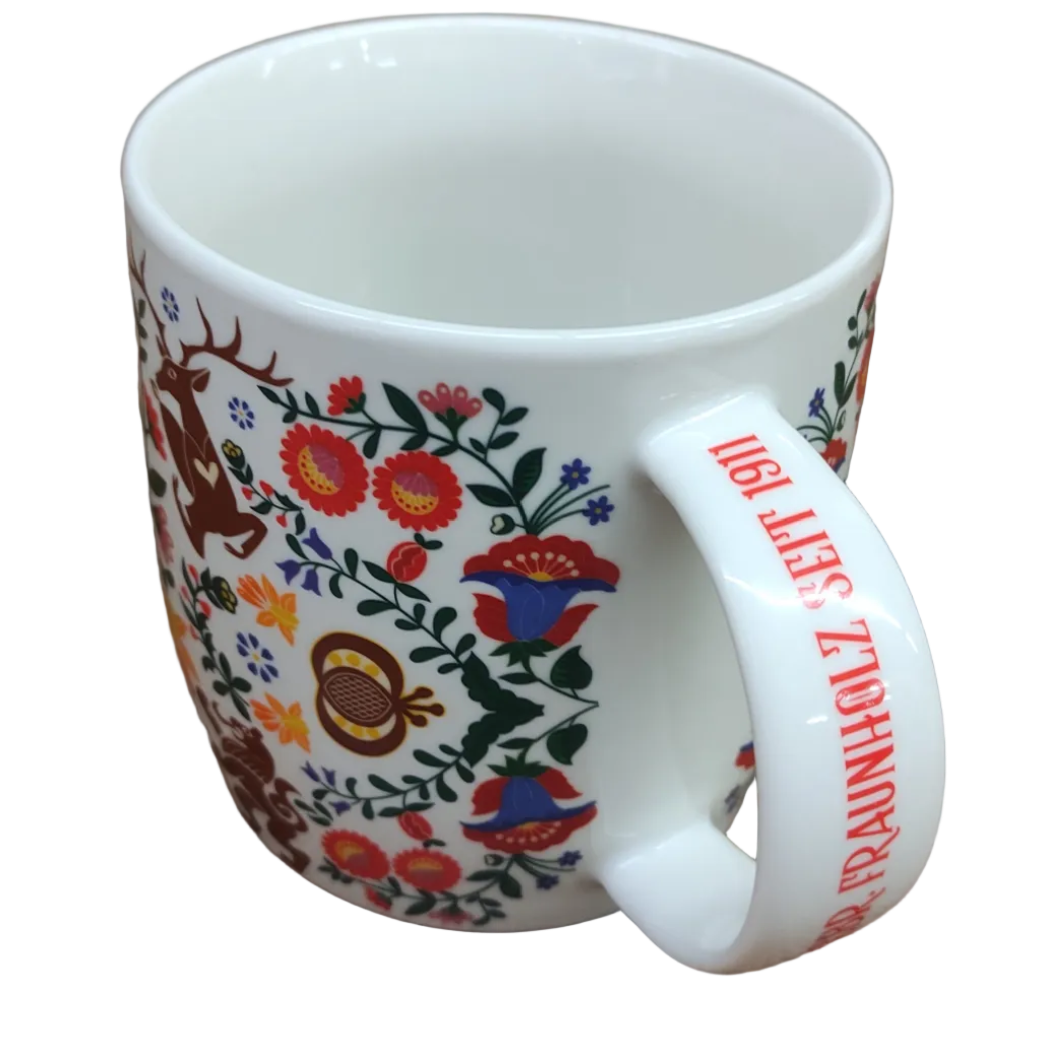 Kaffee Tasse Stickmuster