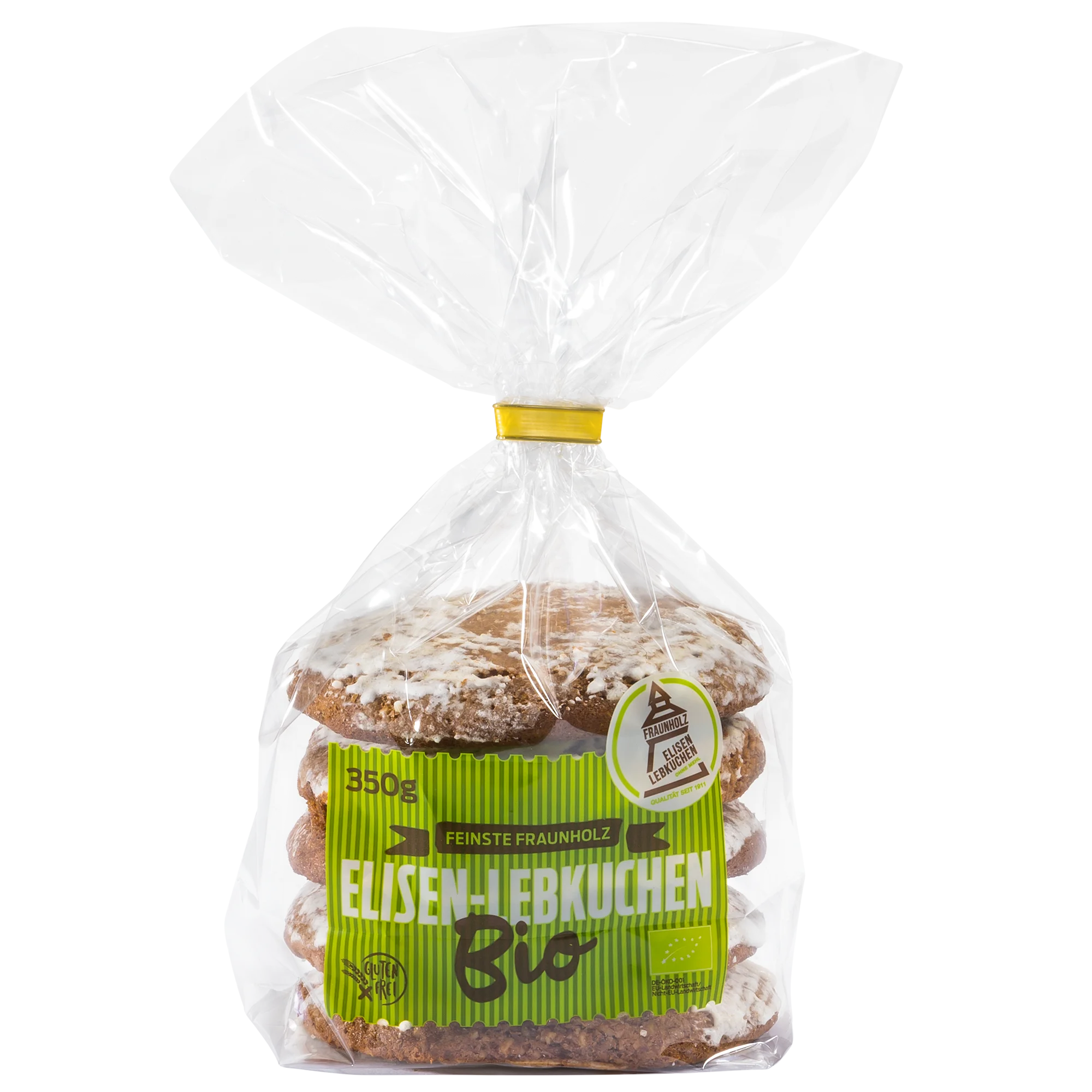 Elisen-Lebkuchen "Bio" Zuckerglasiert