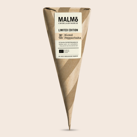 Malm Chokladfabrik Cones - Blonder Lebkuchen und Weier Schokolade