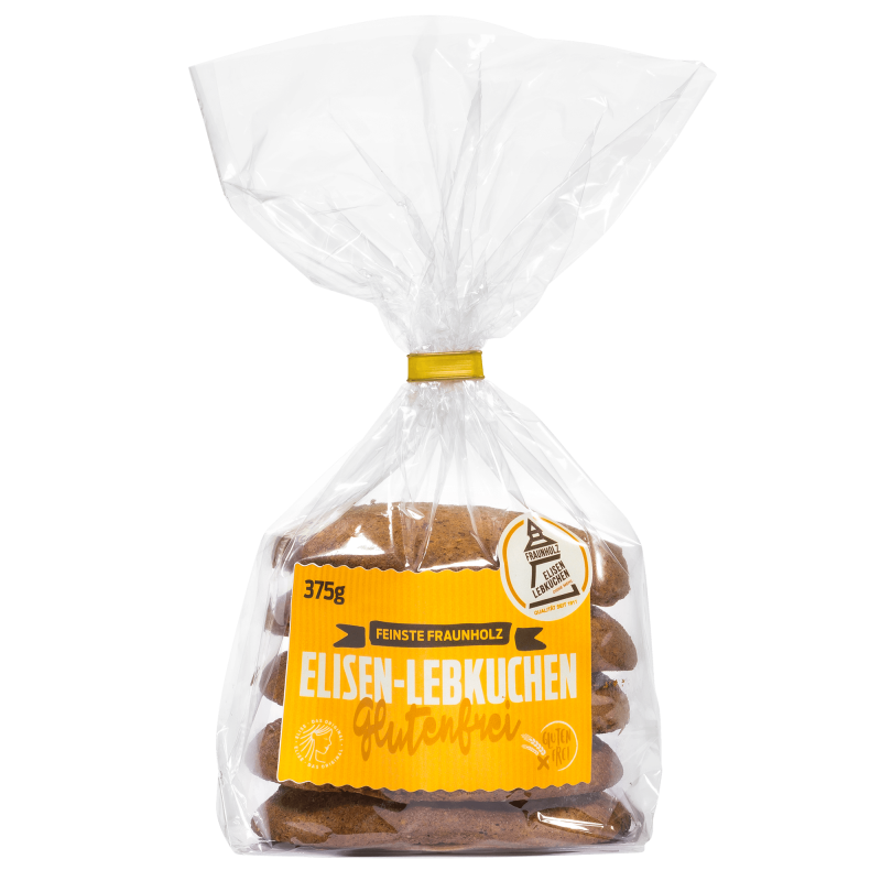 Original Elisen-Lebkuchen Unglasiert auf glutenfreier Oblate