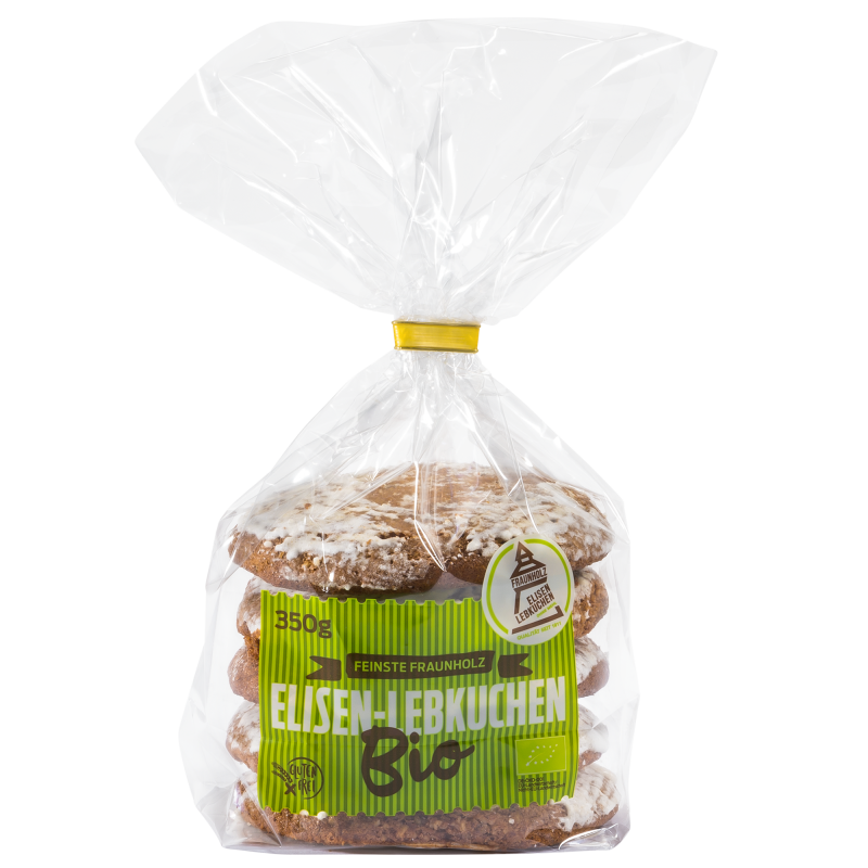 Elisen-Lebkuchen Bio Zuckerglasiert