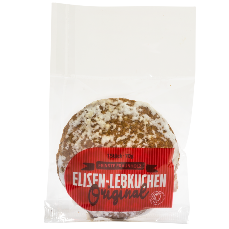 Original Elisen-Lebkuchen Zuckerglasiert einzeln verpackt