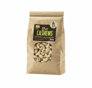 Bio Cashewkerne naturbelassen ganze Kerne 500g