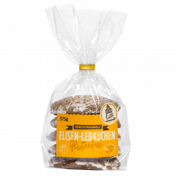 Original Elisen-Lebkuchen Zucker auf glutenfreier Oblate